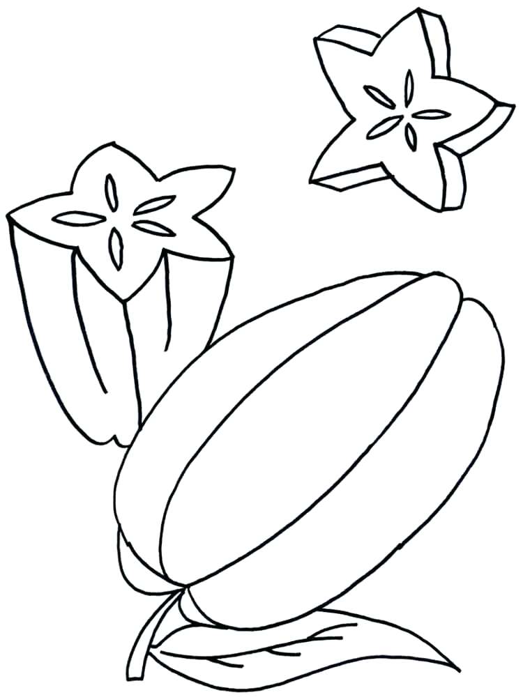 750x1000 Guava Coloring Pages Colouring Guava Guava Colouring Pages