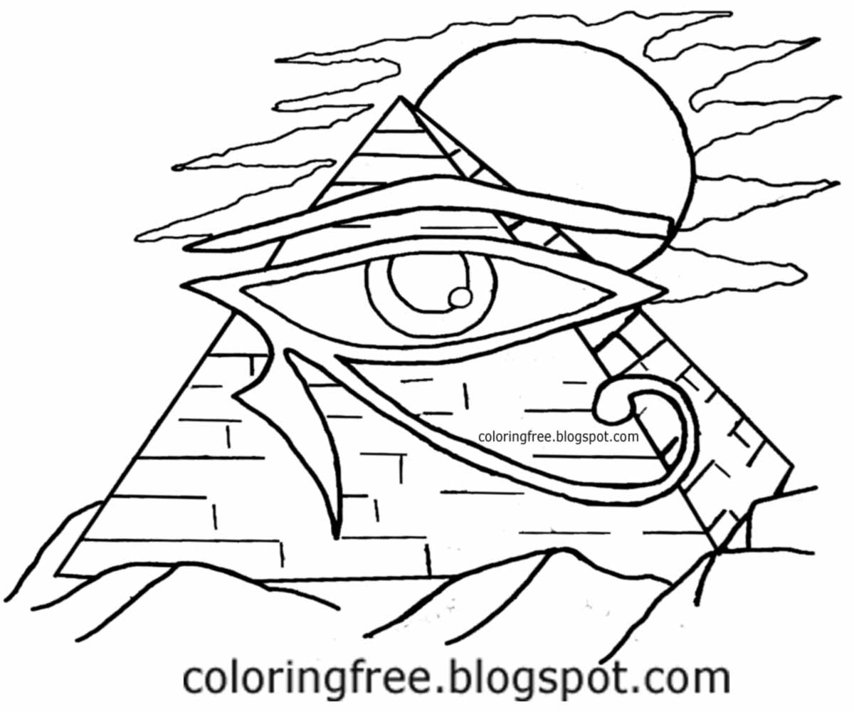 1200x1000 Printable Ancient Coloring Pages For Kids Unit Ian Tutankhamun