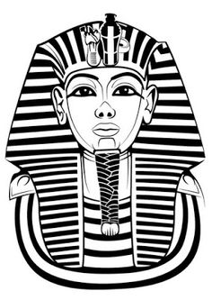 236x333 Egyptian Coloring Pages Tutankhamun Death Mask Coloring Page