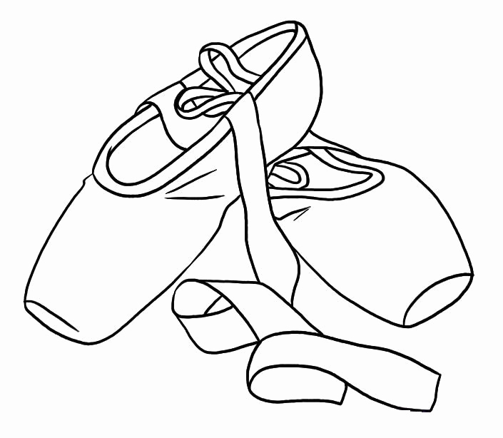 705x614 Barbie In The Pink Shoes Printable Ballet Tutu Coloring Pages