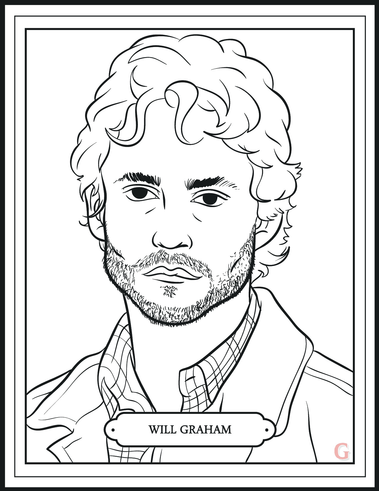 1275x1650 Hannibal' Returns Tonight. Enjoy This Mini Coloring Book About