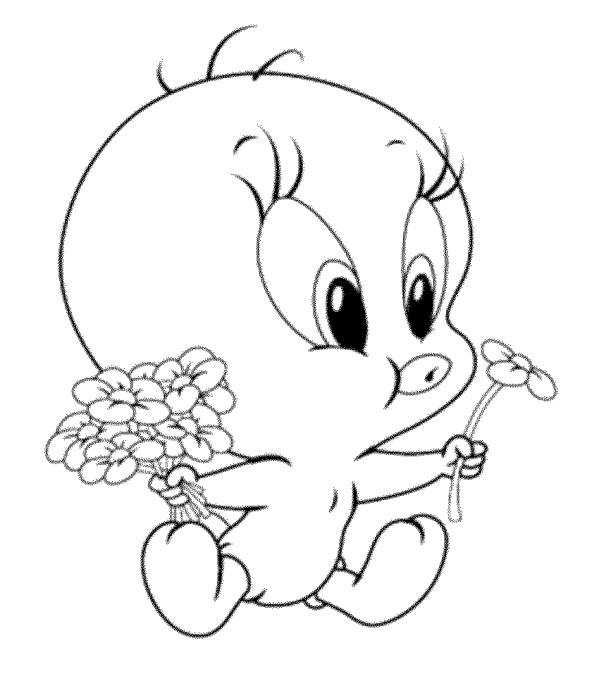 Tweety Bird Coloring Pages