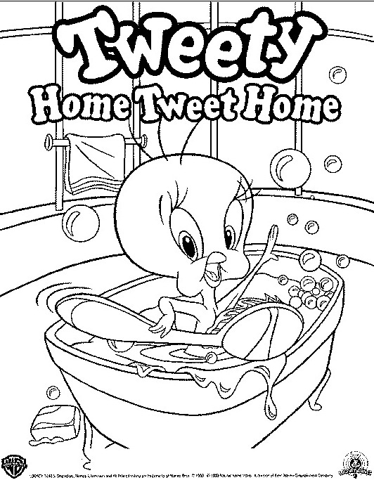 532x683 Free Printable Tweety Bird Coloring Pages Free Coloring Pages