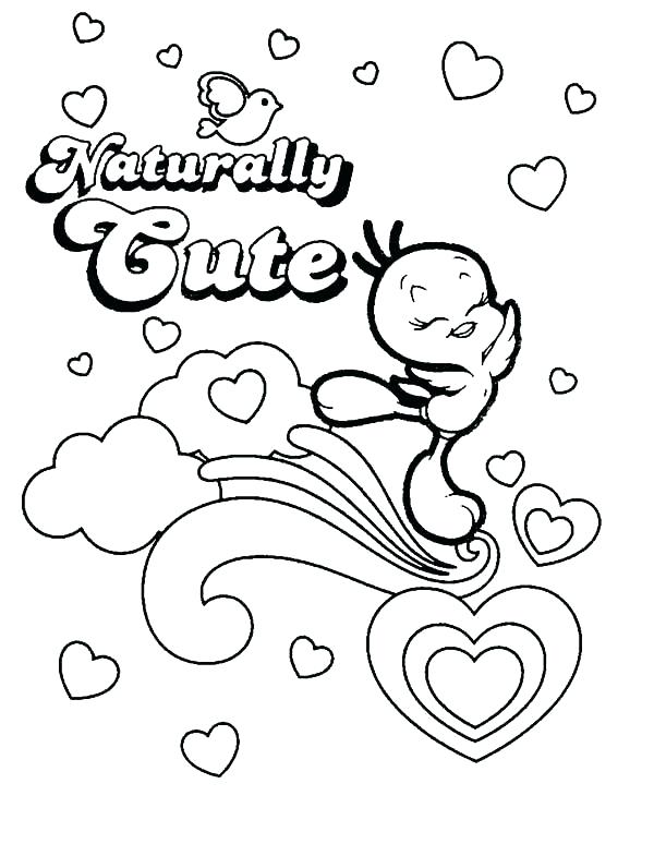 600x774 Tweety Bird Coloring Pages Bird Coloring Pages Bird Coloring Pages