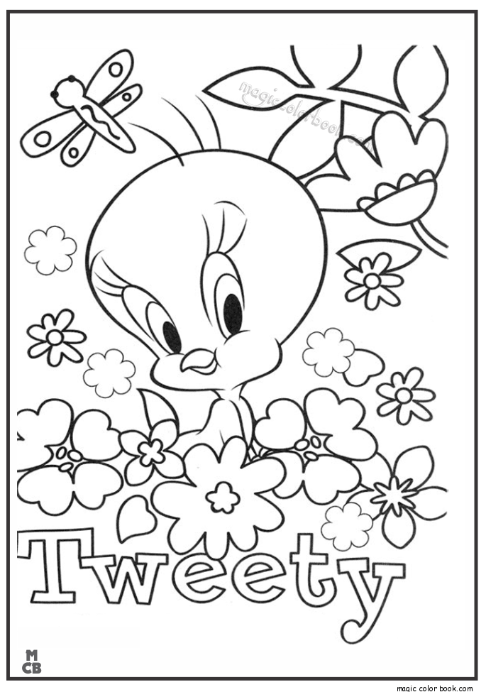 685x975 Tweety Bird Sylvester Coloring Pages 38