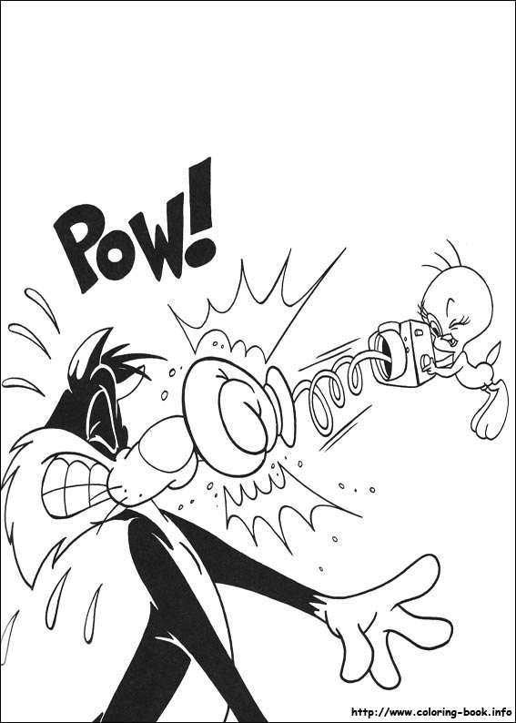 567x794 Sylvester And Tweety Coloring Pages Coloring Pages Of Tweety Bird