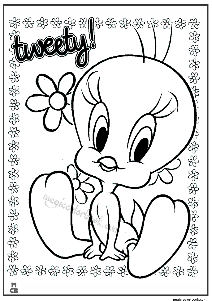 685x975 Tweety Bird Sylvester Coloring Pages 32