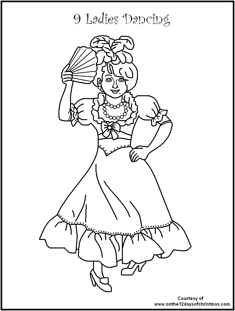 748x989 Twelve Days Of Christmas Free Coloring Pages On Art Coloring Pages