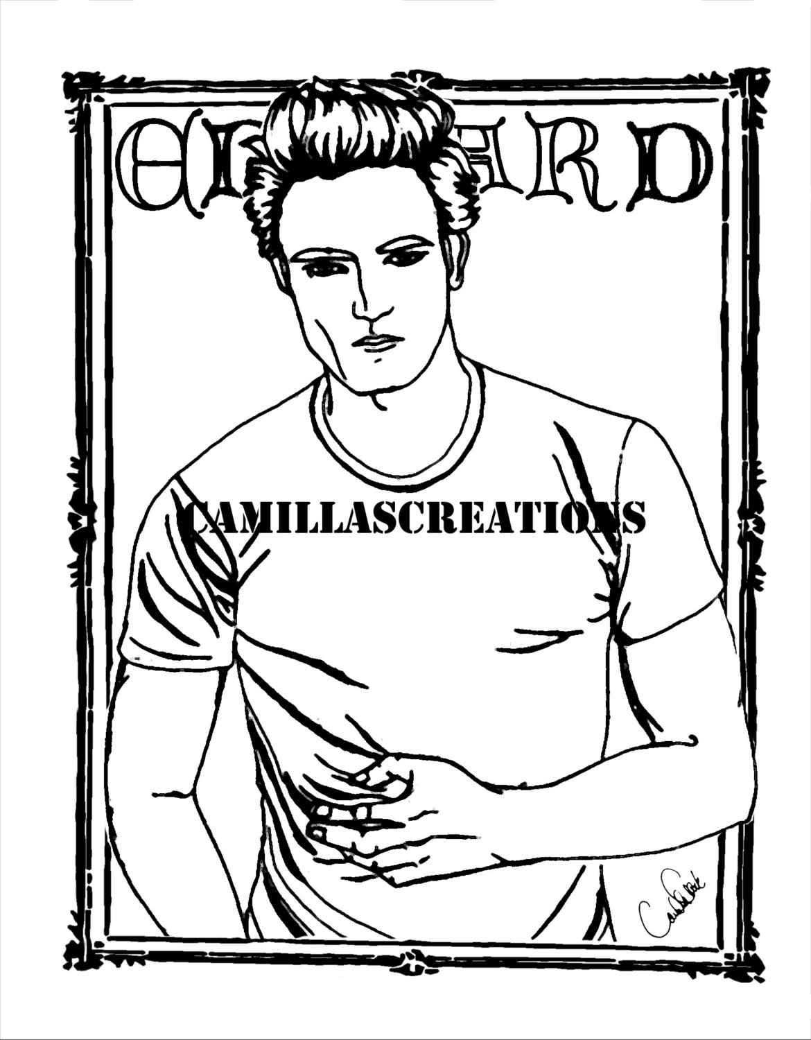 1170x1500 Free Printable Coloring Twilight Pages 93 In Inside Menmadeho Me