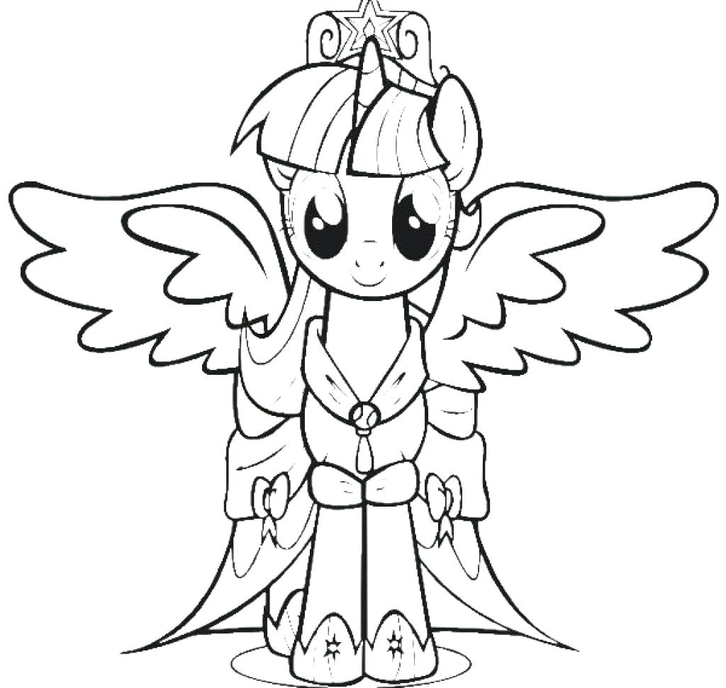 1024x971 Unique My Little Pony Coloring Pages Princess Twilight Sparkle