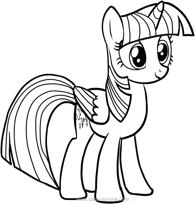 677x709 My Little Pony Coloring Pages Twilight Sparkle And Friends Mlp 800
