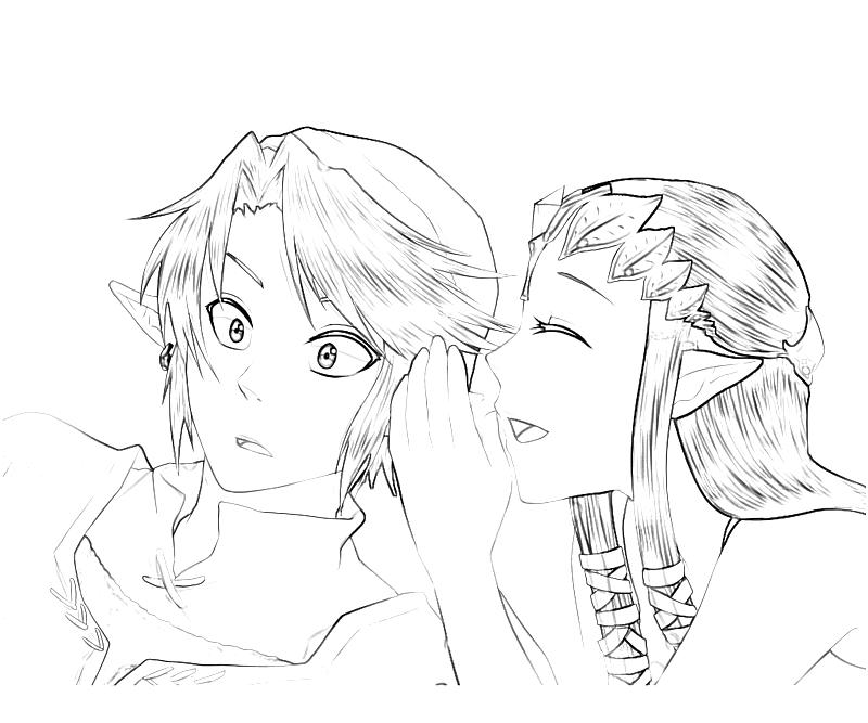 800x667 Legend Of Zelda Twilight Princess Coloring Pages