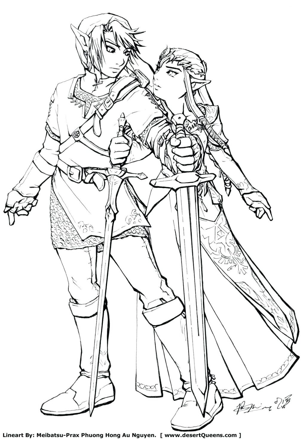 1024x1470 Coloring Pages ~ Zelda Coloring Pages Legend Of For Kids