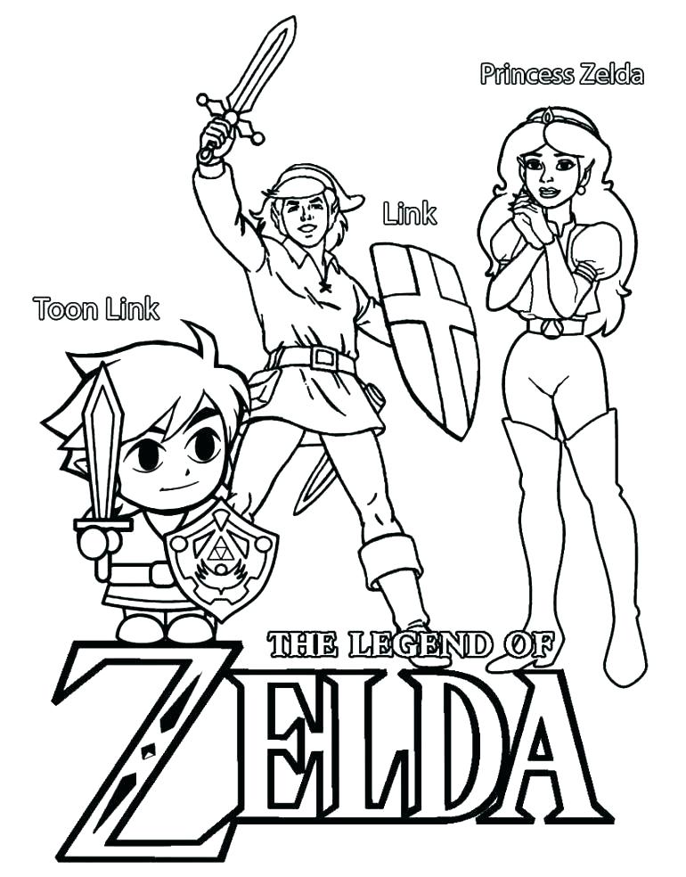 770x984 Legend Of Zelda Coloring Pages Coloring Page Princess Coloring