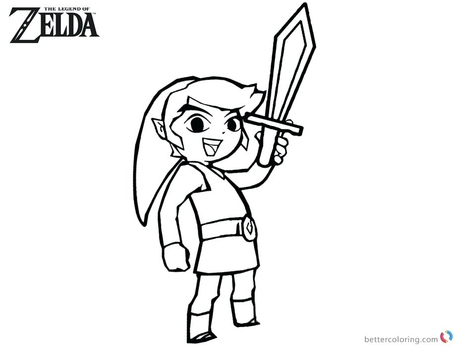 920x700 Legend Of Zelda Coloring Pages Download This Coloring Page Legend