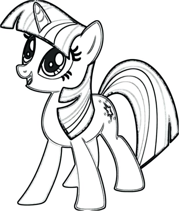 618x725 Twilight Sparkle Coloring Page Together With Coloring Pages My