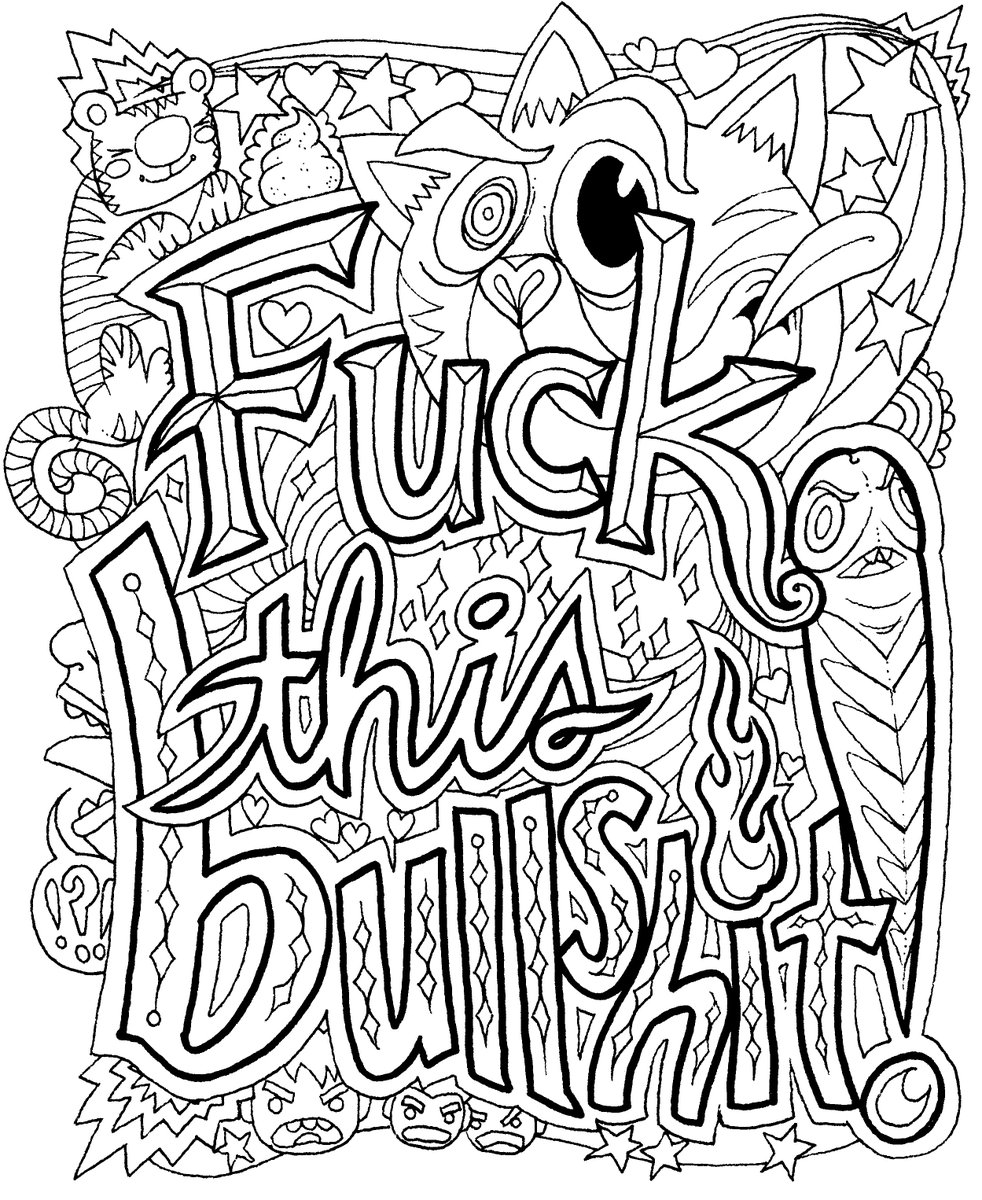 982x1200 Tommy Kovac On Twitter Free Coloring Page I Did! Nsfw, I Guess