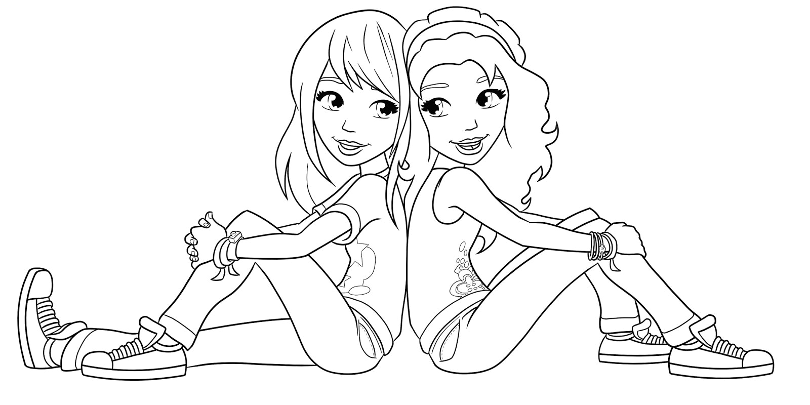 1600x800 Bff Coloring Pages