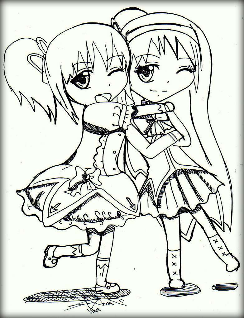 783x1021 Two Little Girls Best Friends Playing