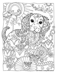 236x305 Creative Haven Dazzling Dogs Coloring Book By Marjorie Sarnat