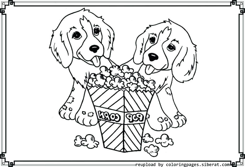 1024x700 I Love Dogs Coloring Pages Doggy Two Are In Loved Page Cartoon Dog
