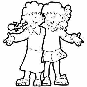 300x300 Boy And Girl Coloring Pages. Fabulous Anime Japanese Boy With Boy