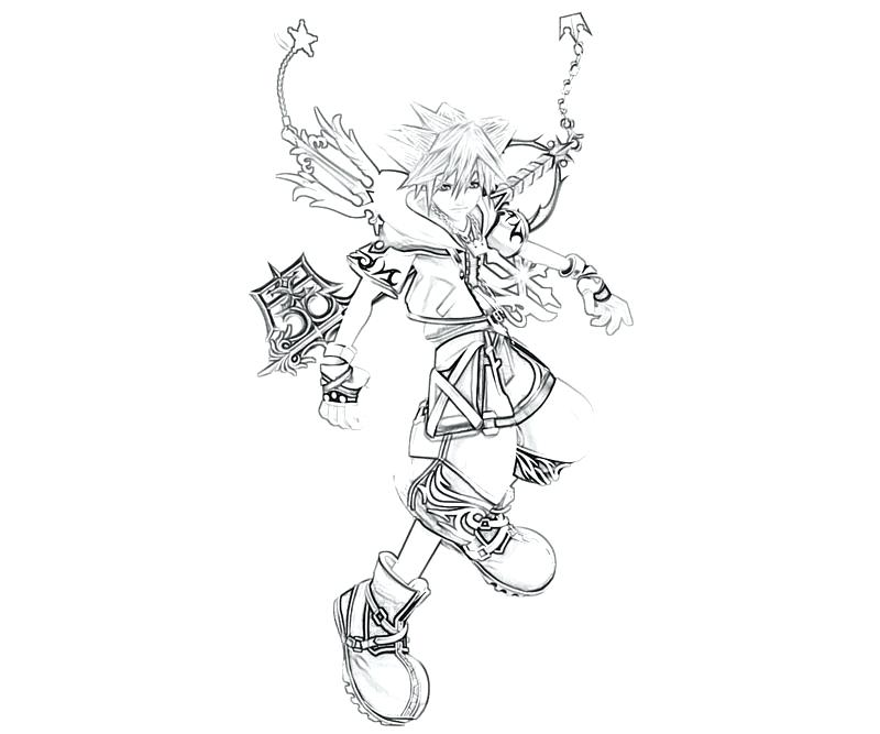 800x667 Hearts Coloring Pages Kingdom Hearts Coloring Pages Kingdom Hearts