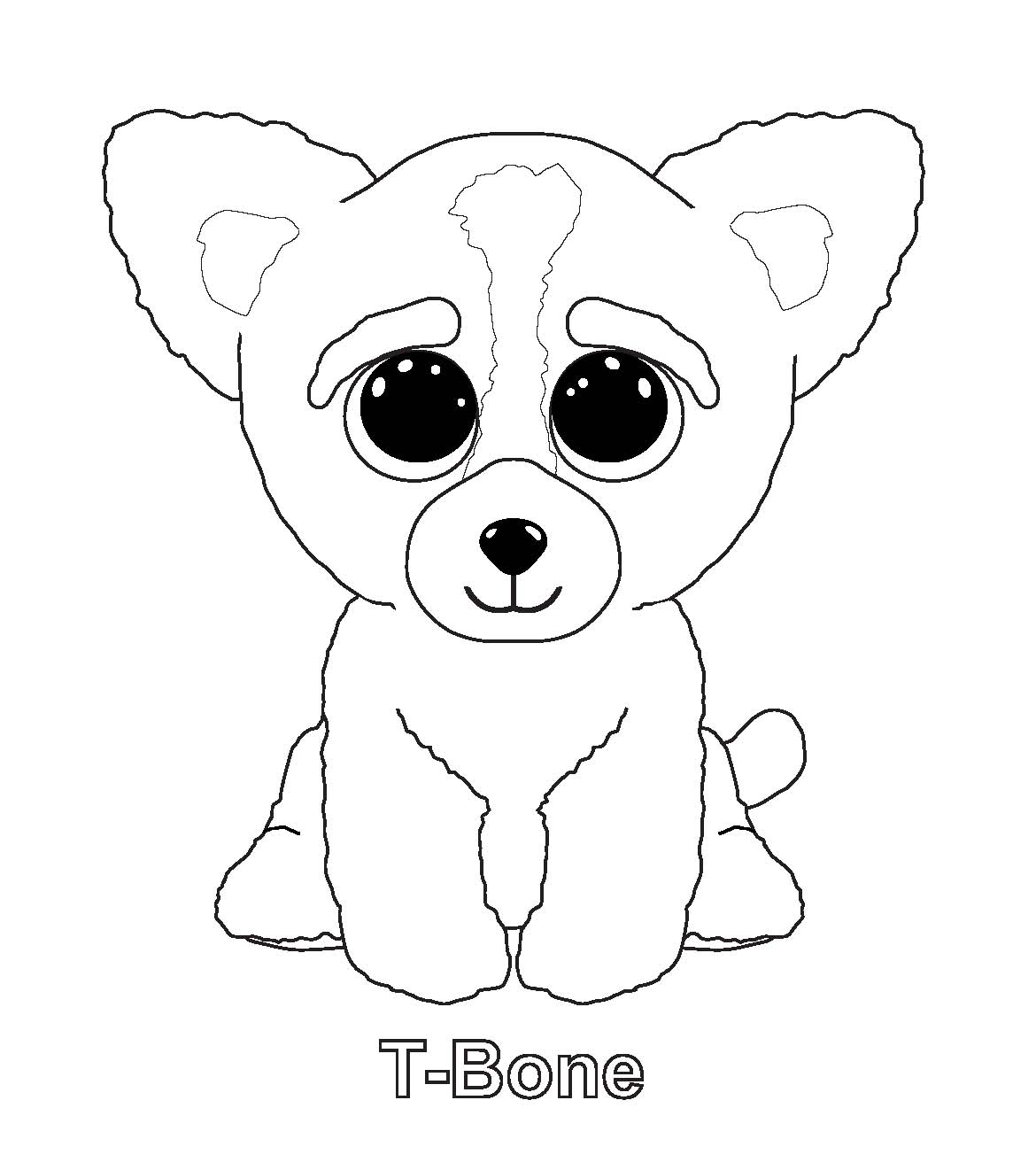 1170x1321 Ty Beanie Boos Coloring Pages T Bone Coloring Ebestbuyvn.co