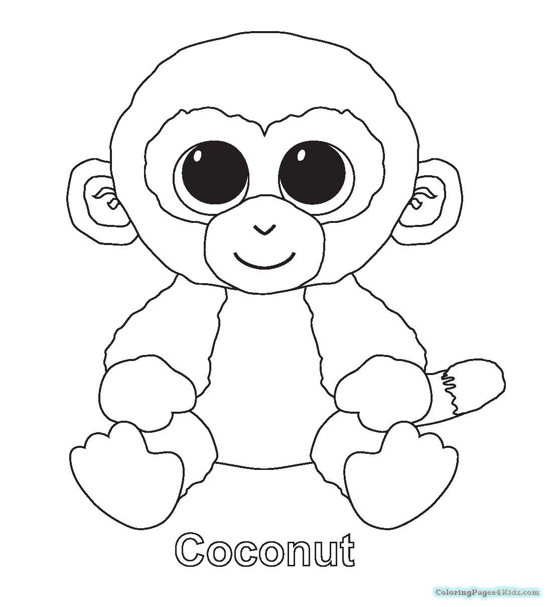 1094x1209 Awesome Ty Beanie Boos Coloring Pages Collection Free Coloring Book