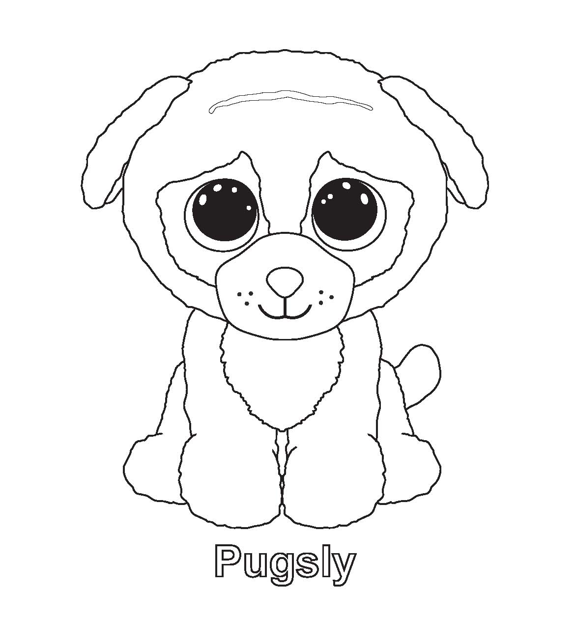 1170x1256 Ty Beanie Boos Coloring Pages
