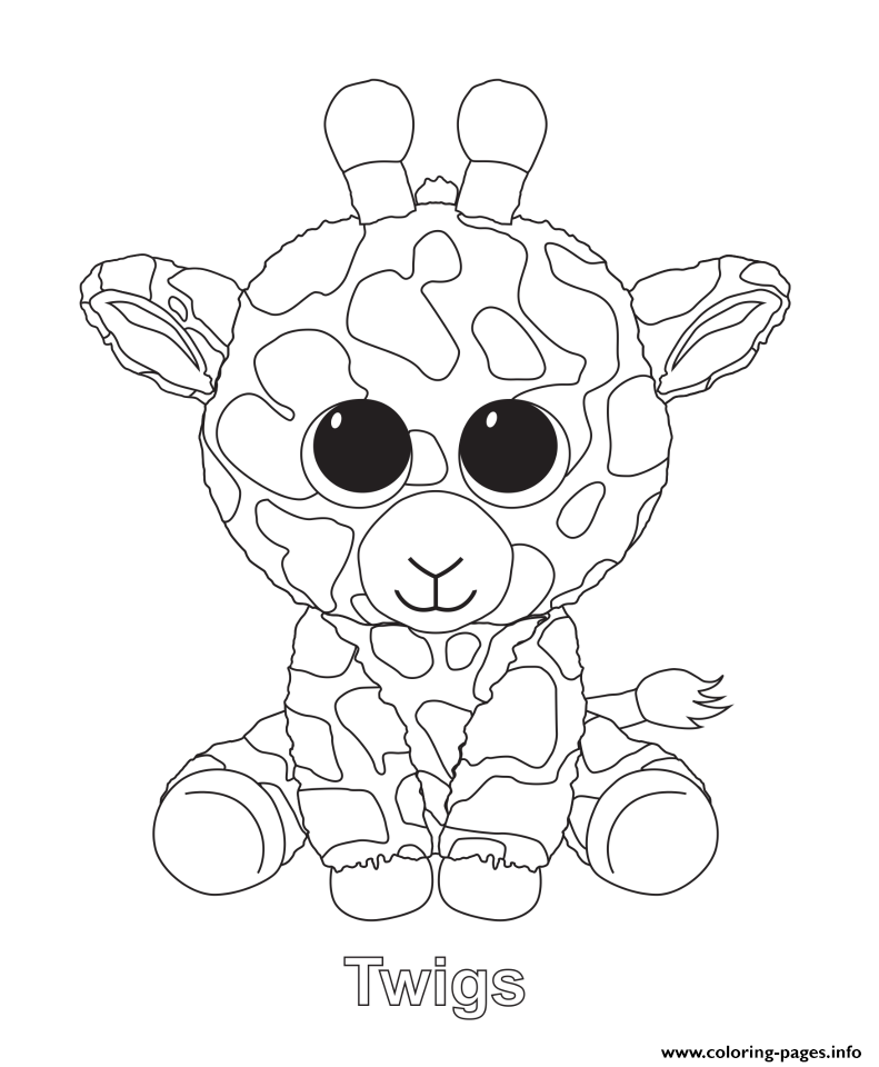 791x960 Print Twigs Beanie Boo Coloring Pages Coloring Pages