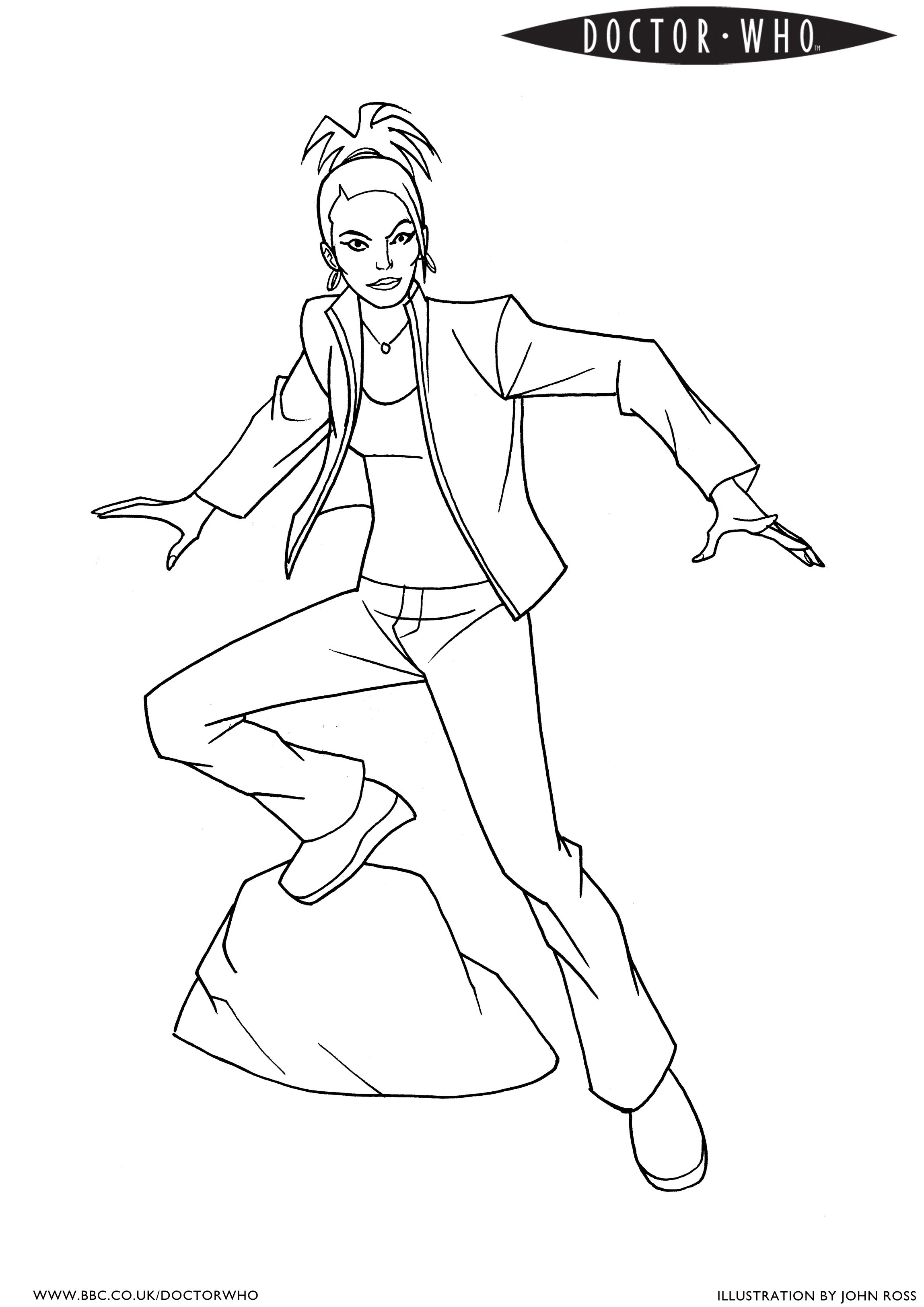 2297x3248 Doctor Who Coloring Pages