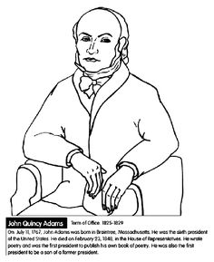 236x289 U.s. President John Tyler Coloring Page Crayola