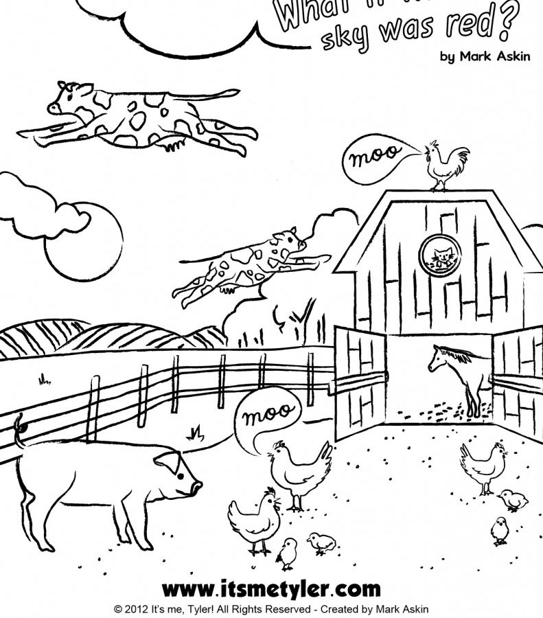791x900 Click Clack Moo Cows That Type Coloring Pages Click Clack Moo Cows