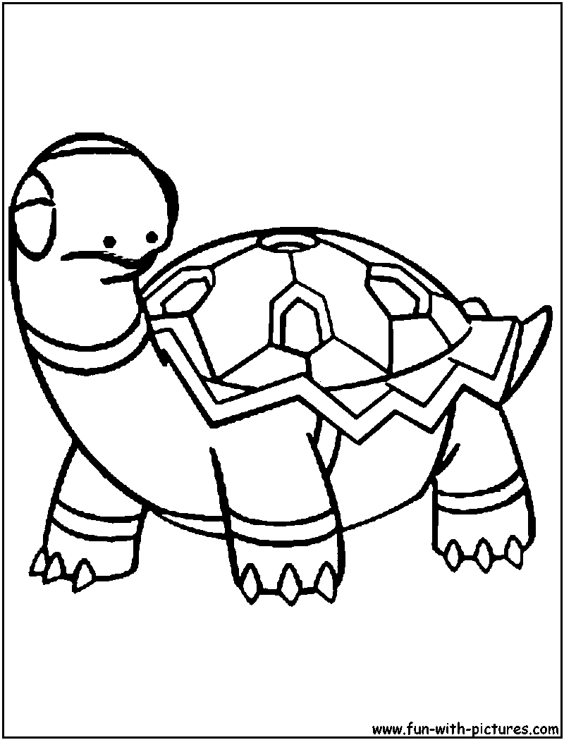 800x1050 Torkoal1 Coloring Page