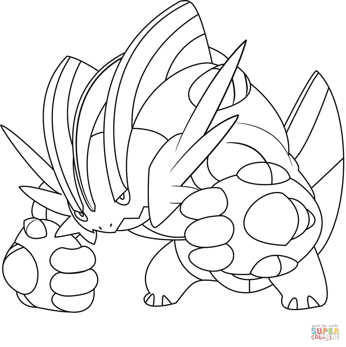 1177x1178 Pokemon Mega Coloring Pages Download