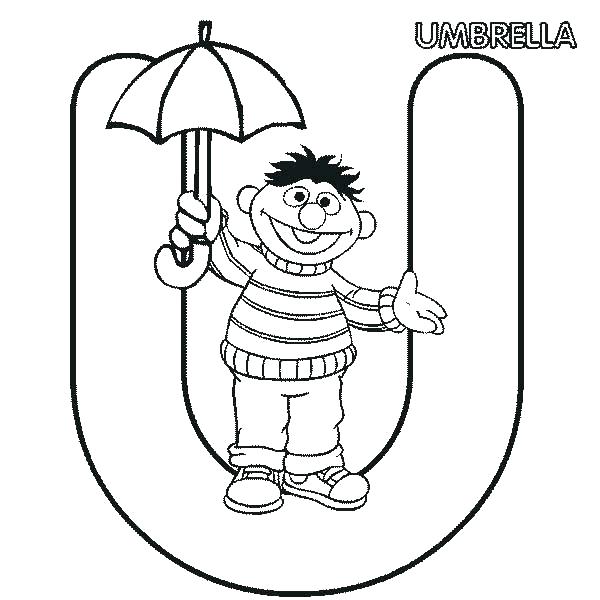 600x600 U Coloring Pages Letter U Coloring Page Learn Letter U