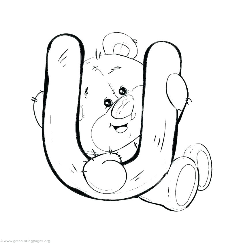 843x843 U Coloring Pages Letter U Coloring Pages Letter U Coloring Pages U