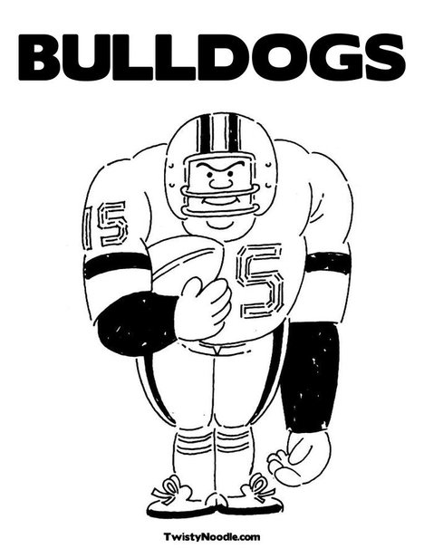 468x605 Georgia Bulldogs Coloring Pages