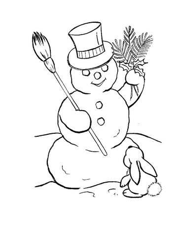 355x480 In The Backyard Coloring Page