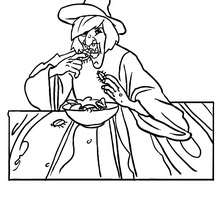 220x220 Ugly Sorceress Face Coloring Pages