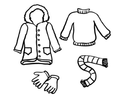 440x330 Free Coloring Pages Of Boys Clothes, Sweater Coloring Page