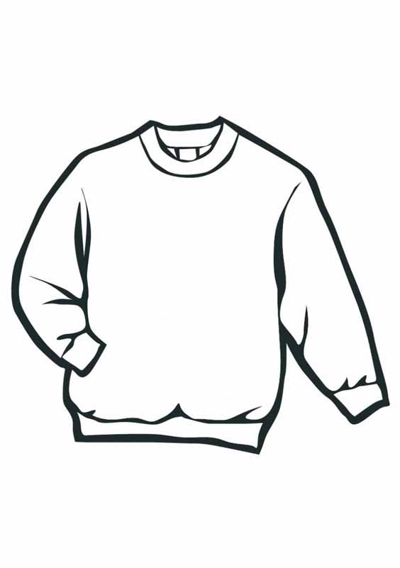 564x801 Sweater Coloring Page Gallery Free Coloring Sheets
