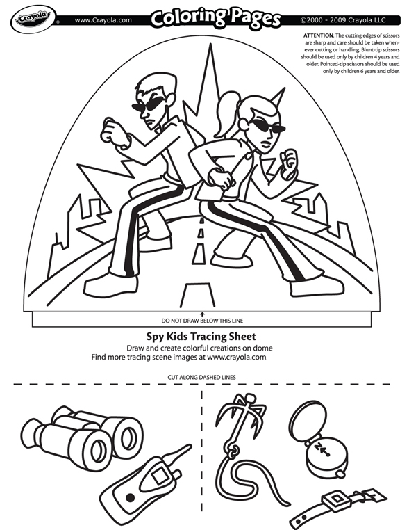 589x762 Spy Kids Crayola.co.uk