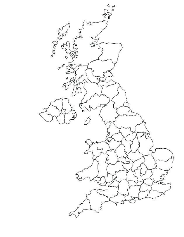 630x810 Uk Coloring Pages Map Coloring Page Outline Map Of United Disney