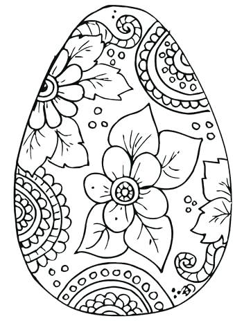 352x480 Pysanky Coloring Pages Chocolate Eggs Coloring Pages Book Free