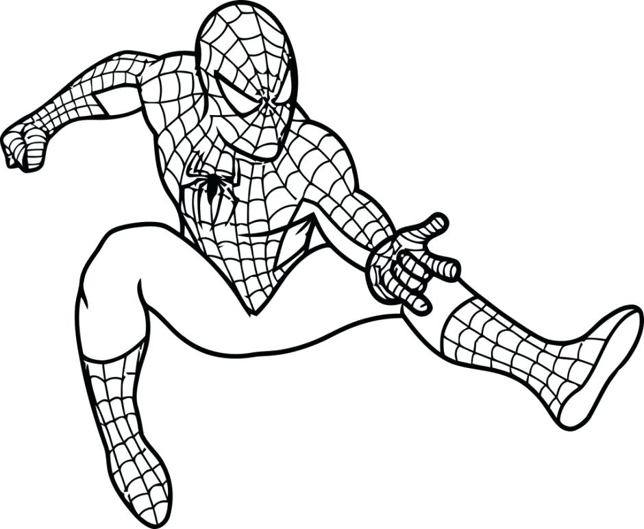 940x772 Spiderman Coloring Sheets Ultimate Coloring Pages Free Spiderman