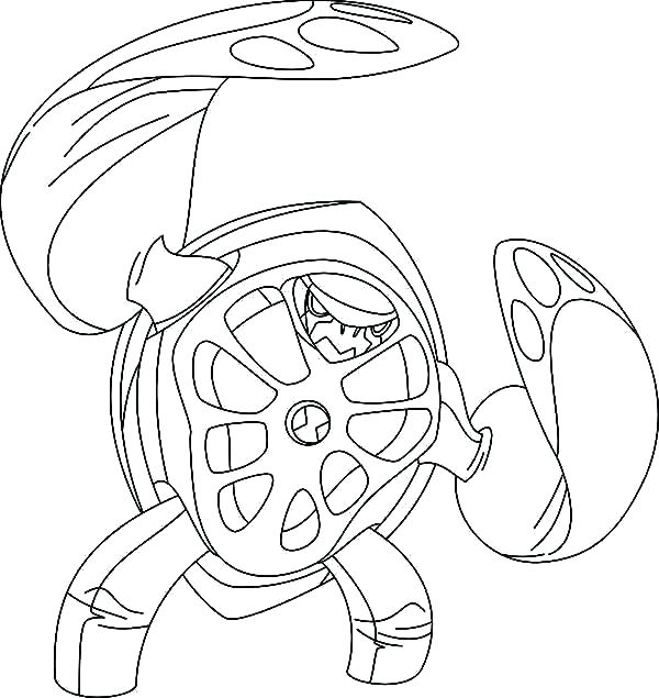 600x635 Ben Ten Coloring Pages Ten Coloring Pictures Ten Coloring Pictures