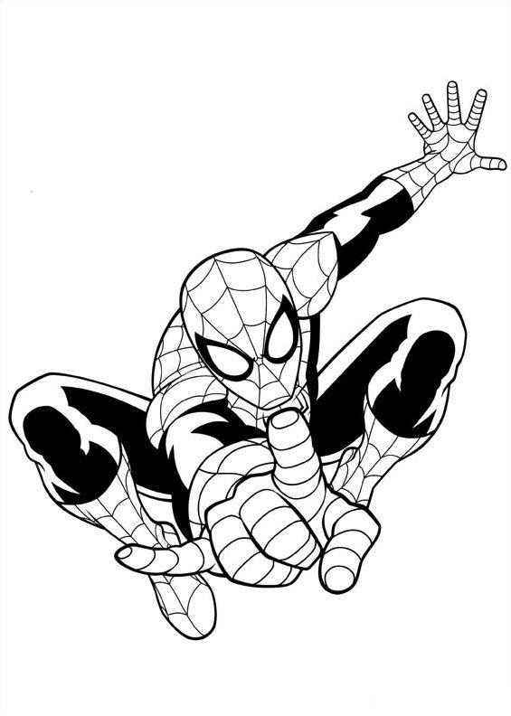565x792 Kids N Fun 16 Coloring Pages Of Ultimate Spider Man Ultimate