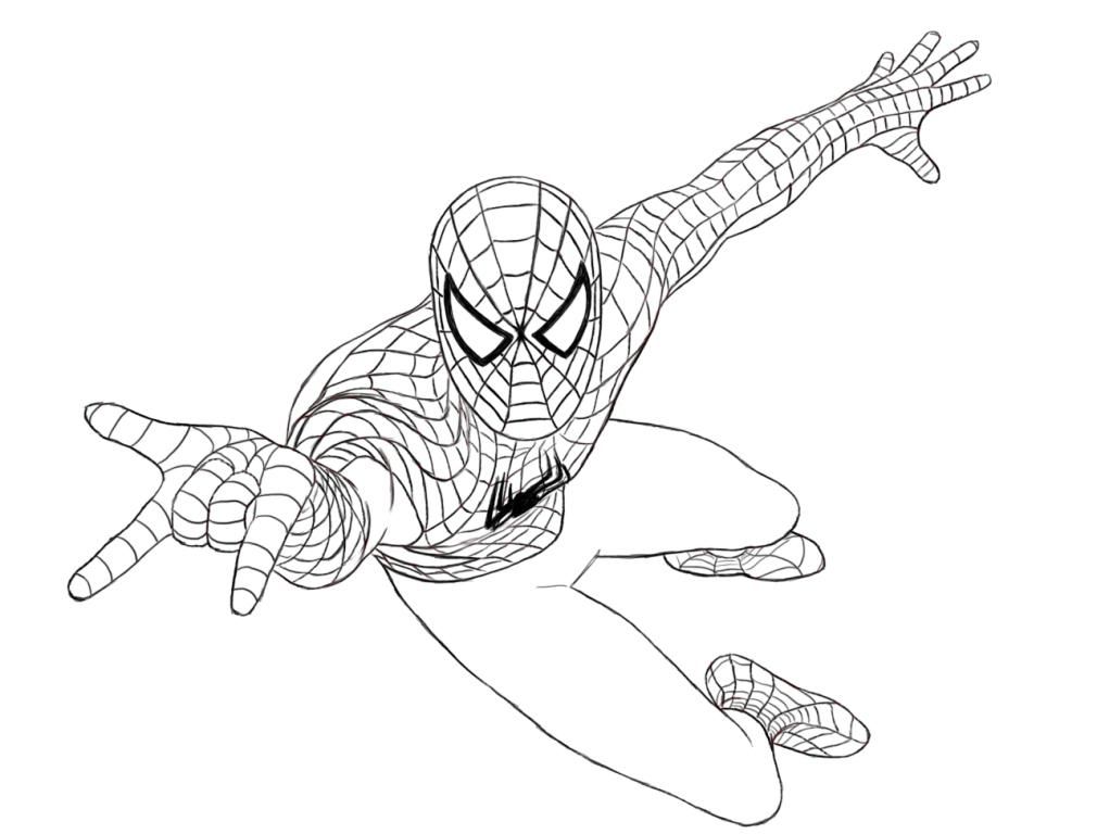 1010x768 Ultimate Spiderman Coloring Pages 08 Coloring